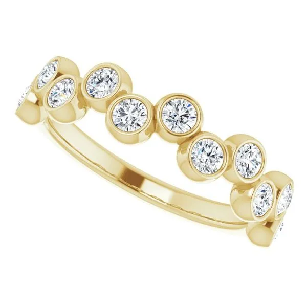 Bezel-Set Ring Image 5 Milan's Jewelry Inc Sarasota, FL