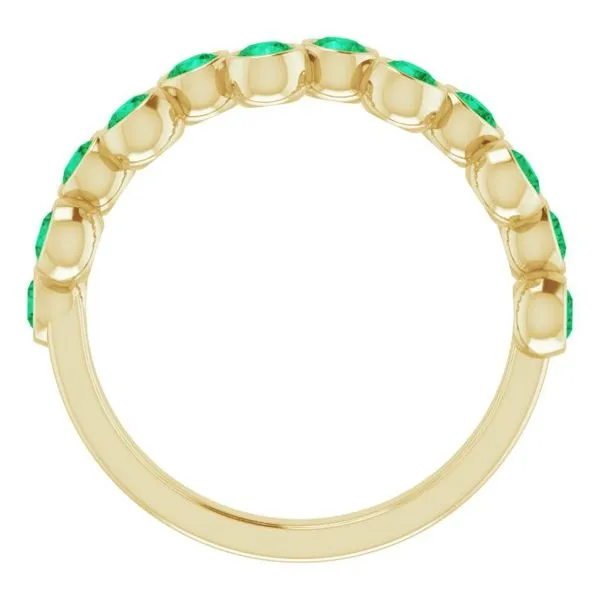 Bezel-Set Ring Image 2 Mendham Jewelers Mendham, NJ