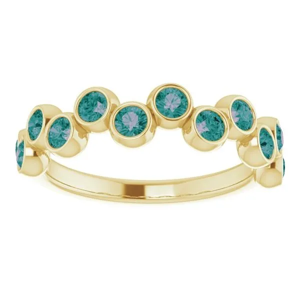 Bezel-Set Ring Image 5 John E. Koller Jewelry Designs owasso, OK