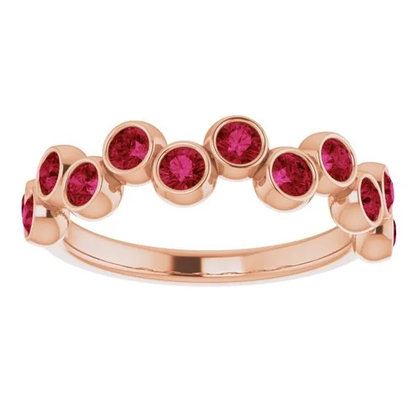 Bezel-Set Ring Image 3 John E. Koller Jewelry Designs owasso, OK