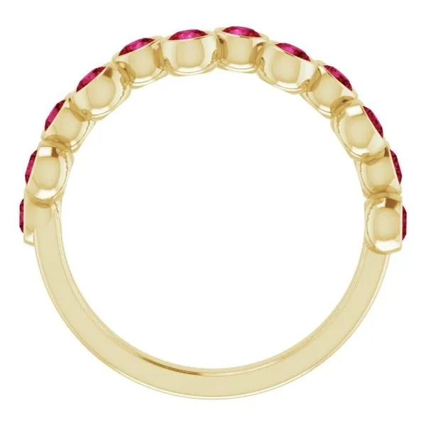 Bezel-Set Ring Image 2 Jewelry Design Studio Jensen Beach, FL