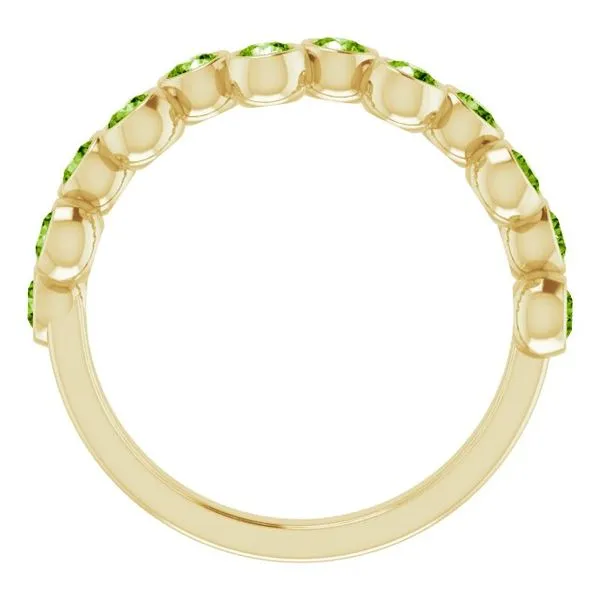 Bezel-Set Ring Image 2 James Wolf Jewelers Mason, OH