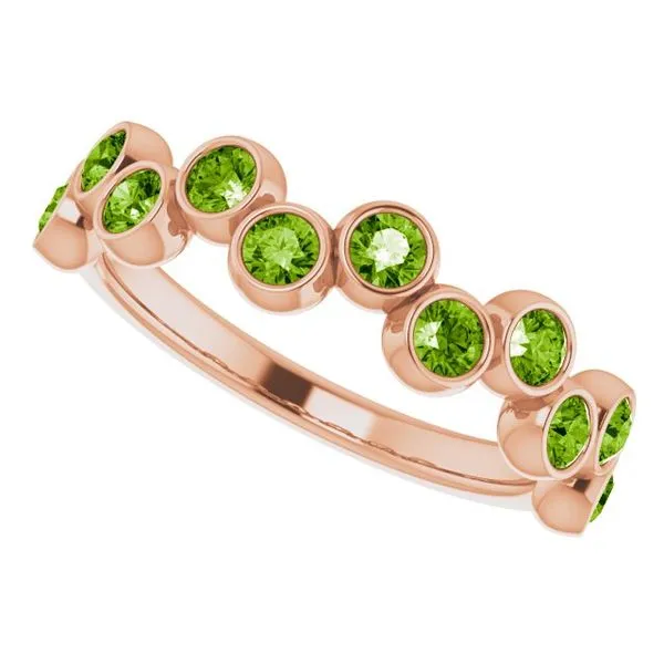 Bezel-Set Ring Image 5 James Wolf Jewelers Mason, OH