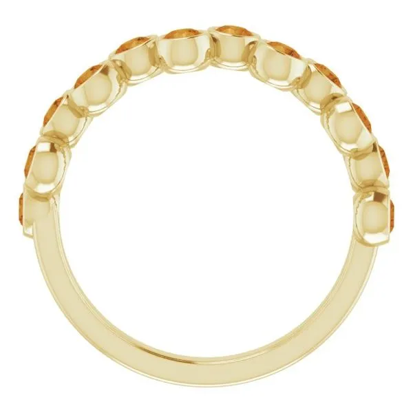 Bezel-Set Ring Image 2 James Wolf Jewelers Mason, OH