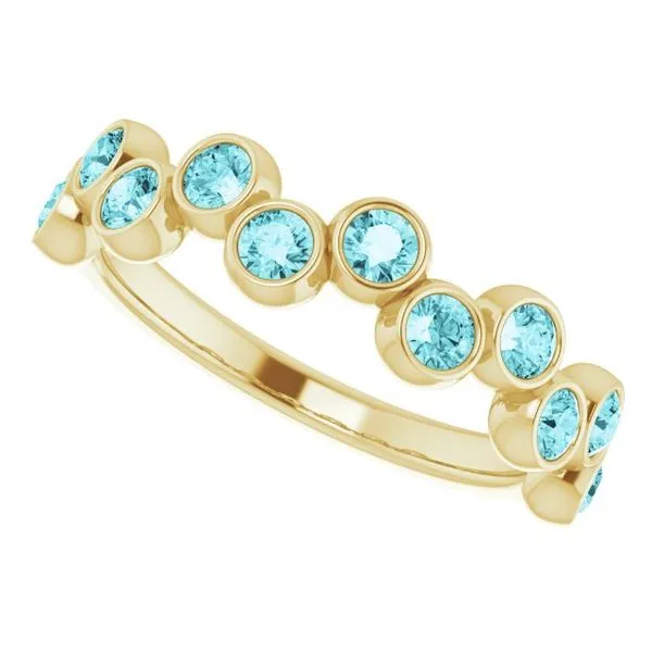 Bezel-Set Ring Image 5 Milan's Jewelry Inc Sarasota, FL