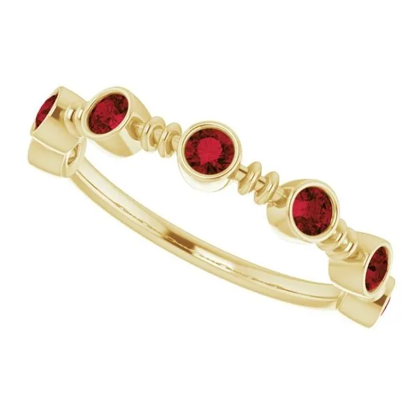 Bezel-Set Ring Image 5 Jewelry Design Studio Jensen Beach, FL