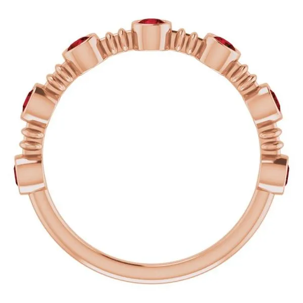 Bezel-Set Ring Image 2 Milan's Jewelry Inc Sarasota, FL