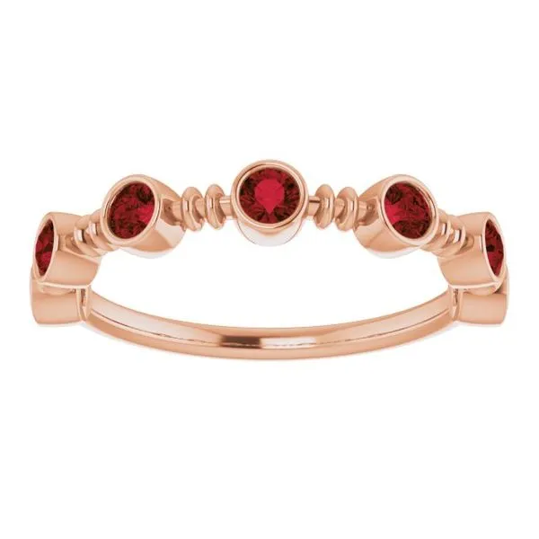 Bezel-Set Ring Image 3 Milan's Jewelry Inc Sarasota, FL