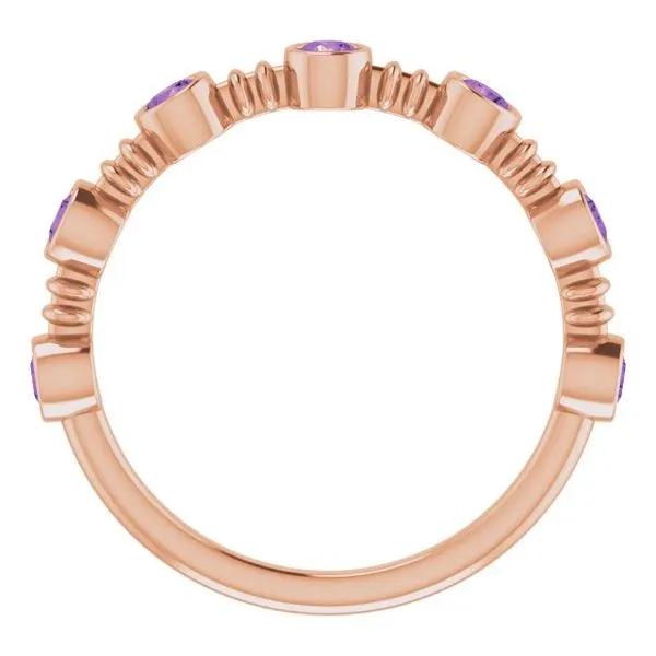 Bezel-Set Ring Image 2 John E. Koller Jewelry Designs owasso, OK