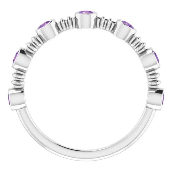 Bezel-Set Ring Image 2 Boyd Jewelers Wesley Chapel, FL