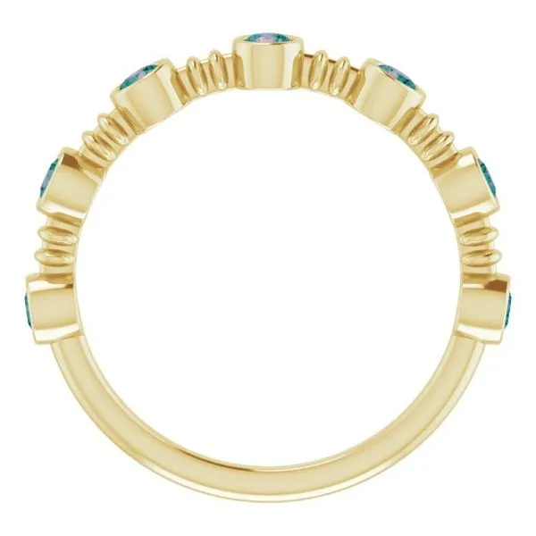 Bezel-Set Ring Image 2 Mendham Jewelers Mendham, NJ