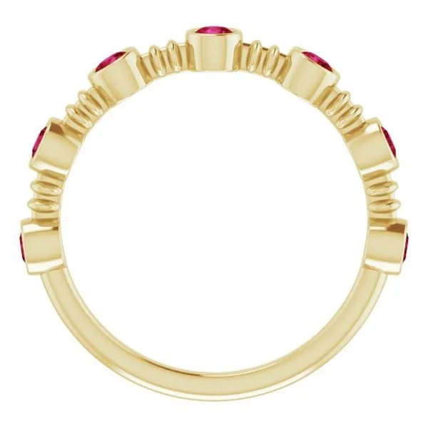 Bezel-Set Ring Image 2 Long Jewelers Chesapeake, VA