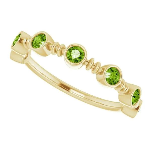 Bezel-Set Ring Image 5 John E. Koller Jewelry Designs owasso, OK
