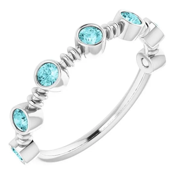 Bezel-Set Ring John E. Koller Jewelry Designs owasso, OK
