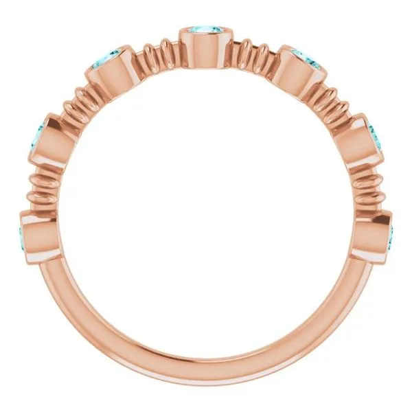 Bezel-Set Ring Image 2 James Wolf Jewelers Mason, OH