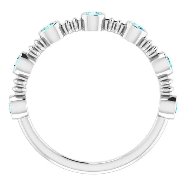 Bezel-Set Ring Image 2 John E. Koller Jewelry Designs owasso, OK