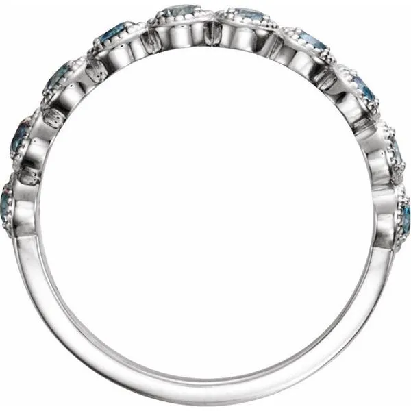 Beaded Ring Image 2 James Wolf Jewelers Mason, OH