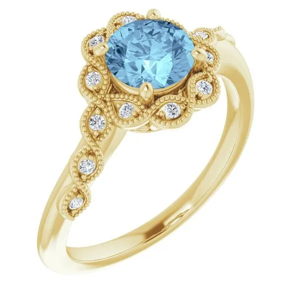 Halo-Style Ring James Wolf Jewelers Mason, OH