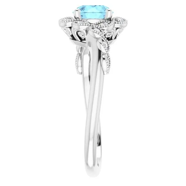 Halo-Style Ring Image 4 James Wolf Jewelers Mason, OH