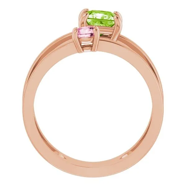 Accented Negative Space Ring Image 2 Comstock Jewelers Edmonds, WA