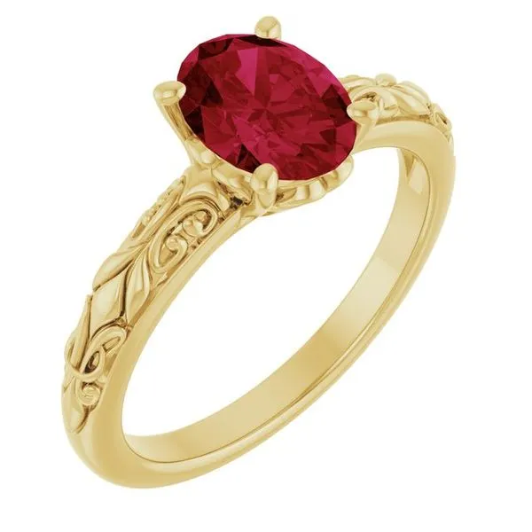 Solitaire Ring Comstock Jewelers Edmonds, WA