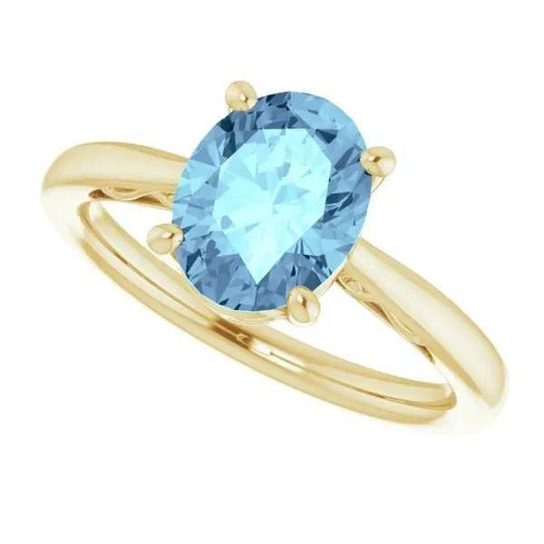 Solitaire Ring Image 5 James Wolf Jewelers Mason, OH