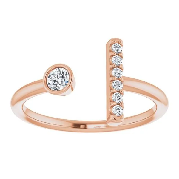 Bar Ring Image 3 James Wolf Jewelers Mason, OH