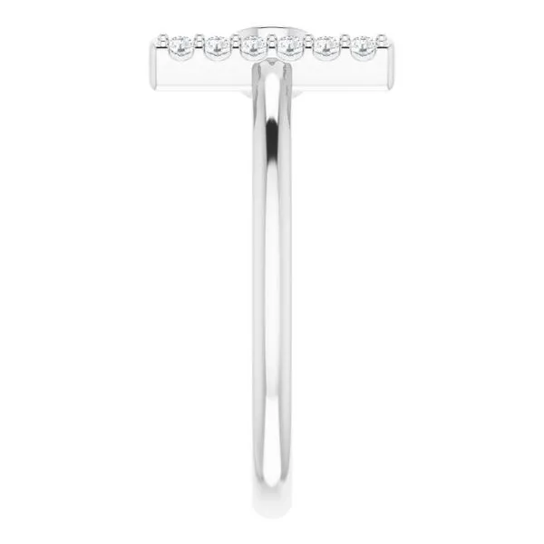 Bar Ring Image 4 James Wolf Jewelers Mason, OH