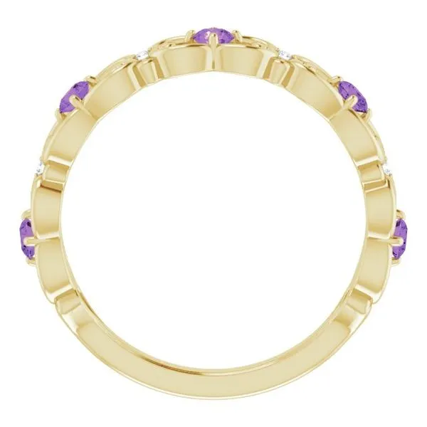 Vintage-Inspired Scroll Ring Image 2 James Wolf Jewelers Mason, OH