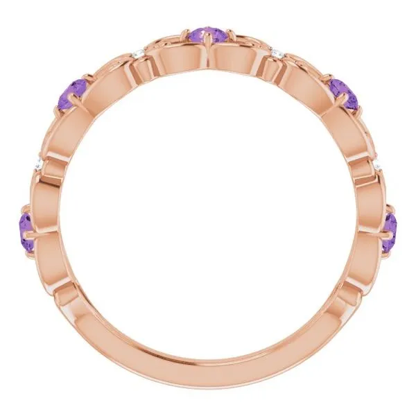 Vintage-Inspired Scroll Ring Image 2 James Wolf Jewelers Mason, OH