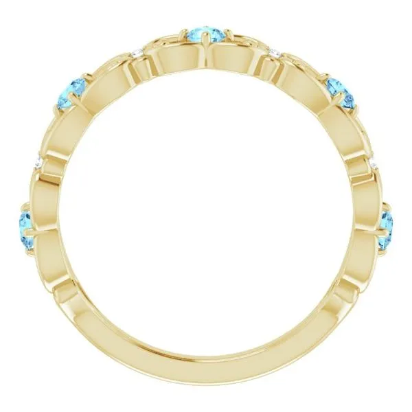 Vintage-Inspired Scroll Ring Image 2 James Wolf Jewelers Mason, OH