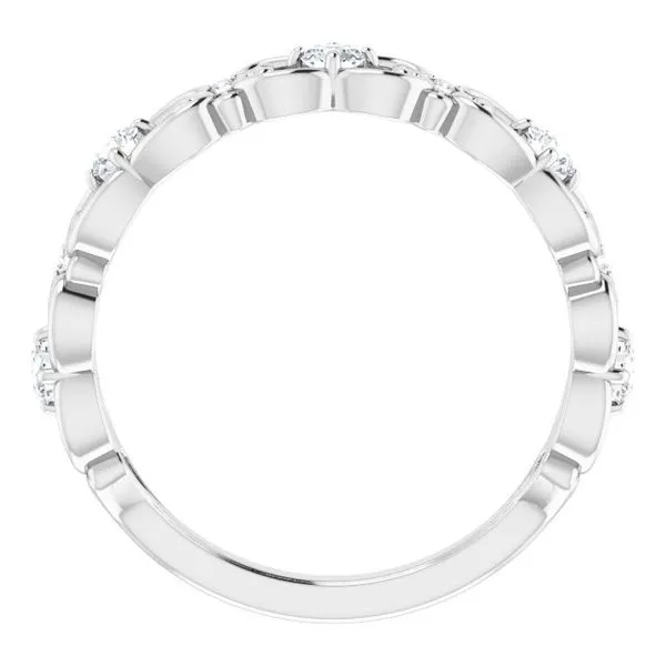 Vintage-Inspired Scroll Ring Image 2 James Wolf Jewelers Mason, OH