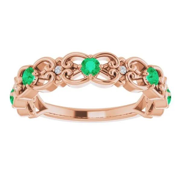 Vintage-Inspired Scroll Ring Image 3 Holly's Jewelry Mountain Home, AR