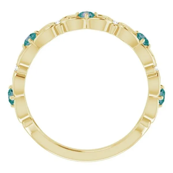 Vintage-Inspired Scroll Ring Image 2 James Wolf Jewelers Mason, OH