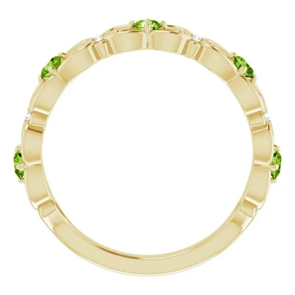 Vintage-Inspired Scroll Ring Image 2 James Wolf Jewelers Mason, OH