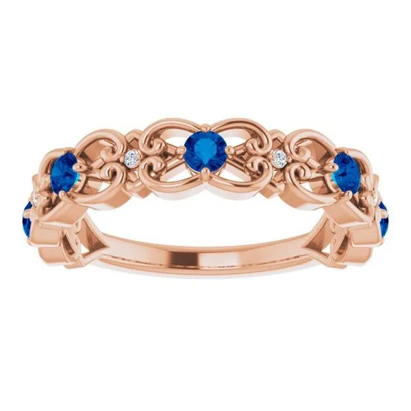 Vintage-Inspired Scroll Ring Image 3 James Wolf Jewelers Mason, OH