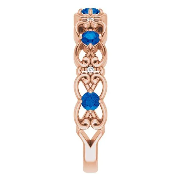 Vintage-Inspired Scroll Ring Image 4 James Wolf Jewelers Mason, OH