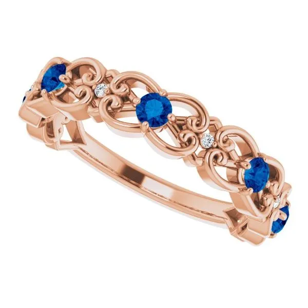 Vintage-Inspired Scroll Ring Image 5 James Wolf Jewelers Mason, OH