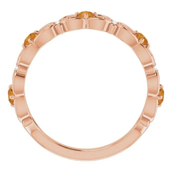 Vintage-Inspired Scroll Ring Image 2 James Wolf Jewelers Mason, OH