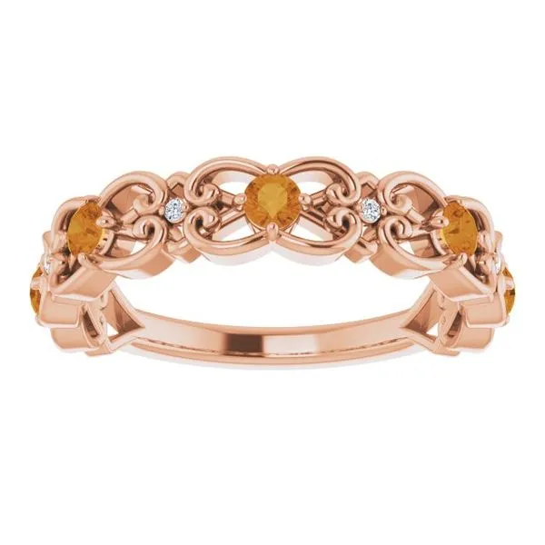 Vintage-Inspired Scroll Ring Image 3 Jewelry Design Studio Jensen Beach, FL