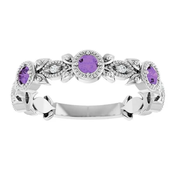 Leaf Ring Image 3 John E. Koller Jewelry Designs owasso, OK