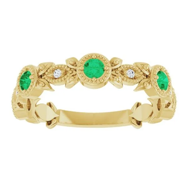 Leaf Ring Image 3 Jewelry Design Studio Jensen Beach, FL