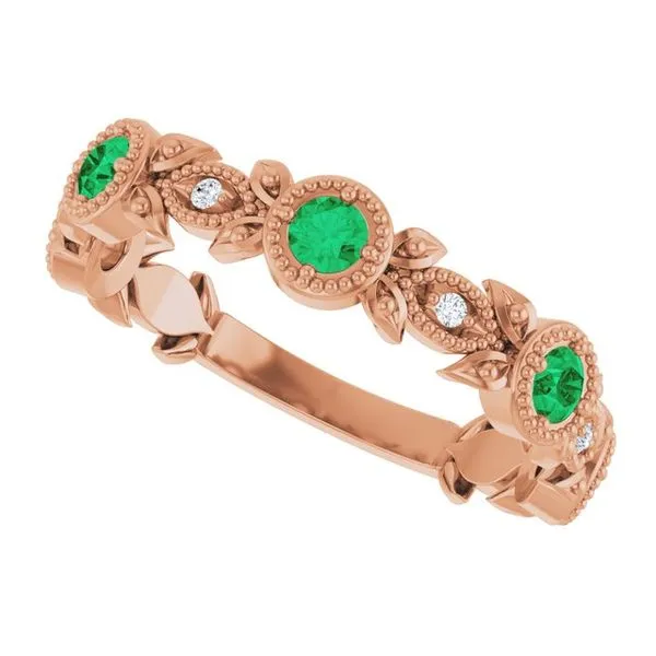 Leaf Ring Image 5 John E. Koller Jewelry Designs owasso, OK
