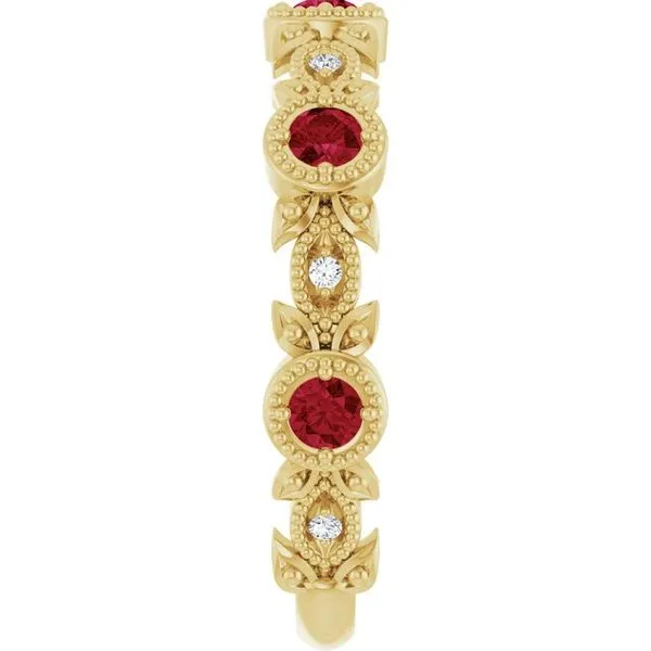 Leaf Ring Image 4 James Wolf Jewelers Mason, OH