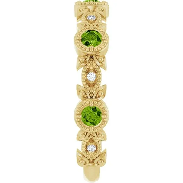 Leaf Ring Image 4 John E. Koller Jewelry Designs owasso, OK