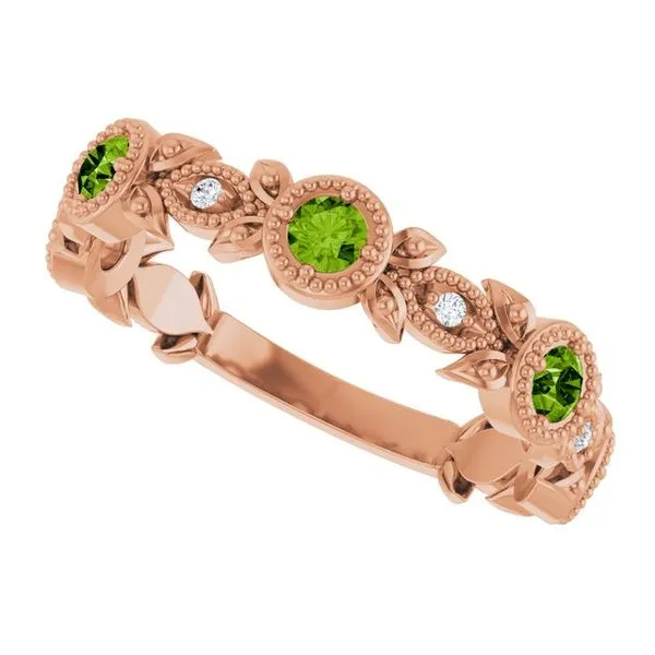 Leaf Ring Image 5 John E. Koller Jewelry Designs owasso, OK