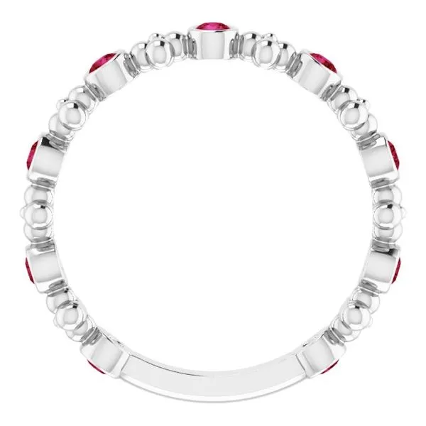 Beaded Ring Image 2 James Wolf Jewelers Mason, OH