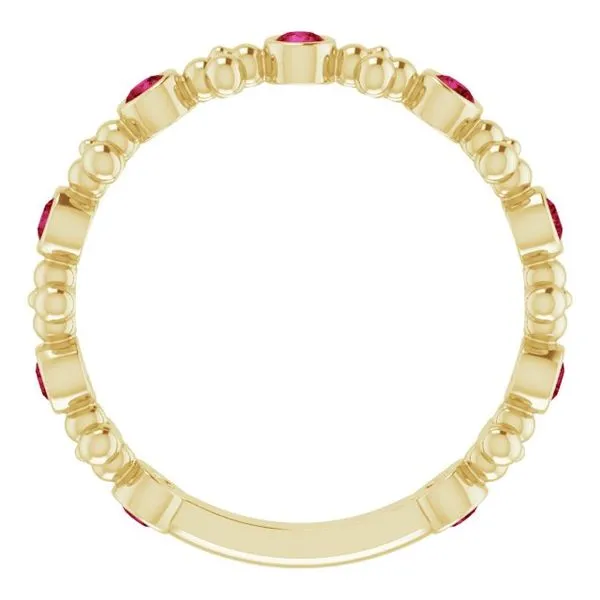 Beaded Ring Image 2 Arlene's Fine Jewelry Vidalia, GA