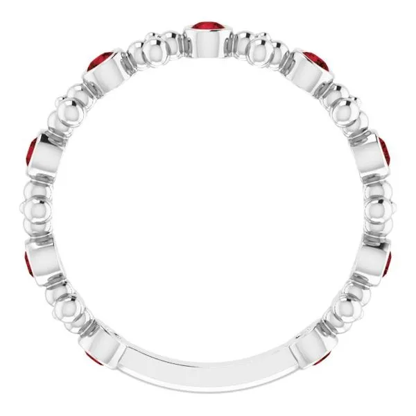 Beaded Ring Image 2 James Wolf Jewelers Mason, OH