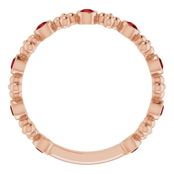 Beaded Ring Image 2 Hopman Jewelers Elkhart, IN